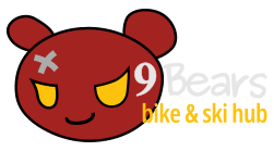 9 Bears - Bike & Ski Hub Logo