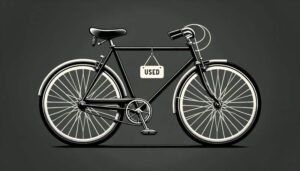 Image of a used bicycle for sale