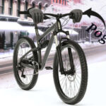 bike with bar mittens image