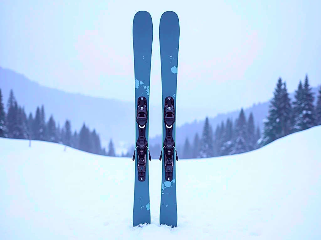 image of a pair of downhill skis for beginners