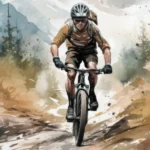 image of mountain bike rider