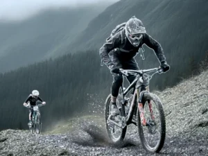 Image of two mountain bikers